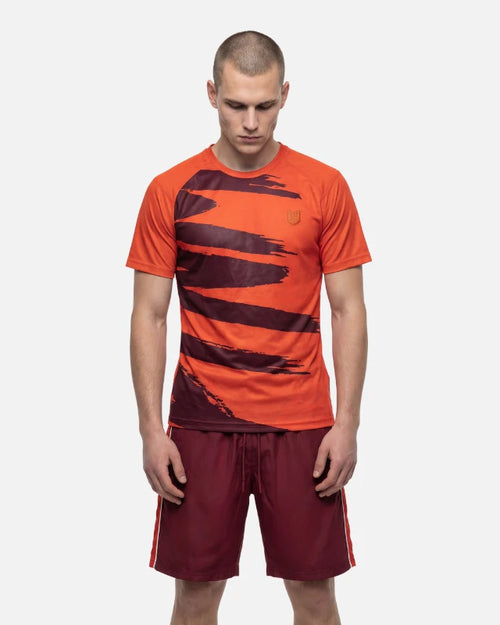 t-shirt ftkr trace - orange {Color} - Footkorner