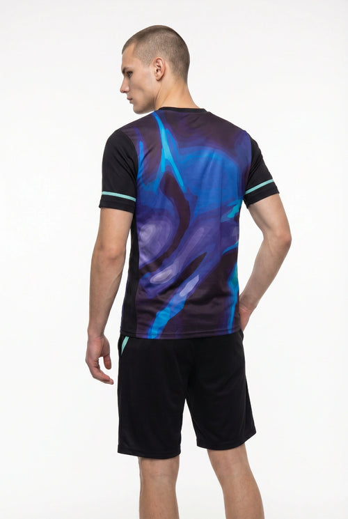 t-shirt ftkr zone - blue/black {Color} - Footkorner