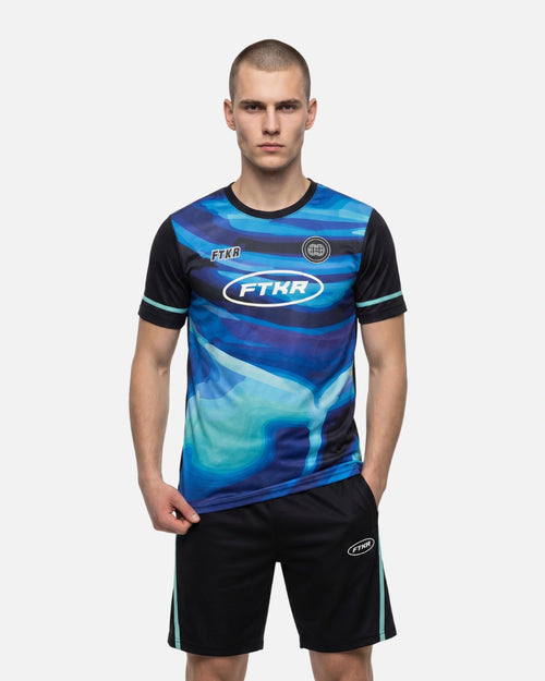 t-shirt ftkr zone - blue/black {Color} - Footkorner