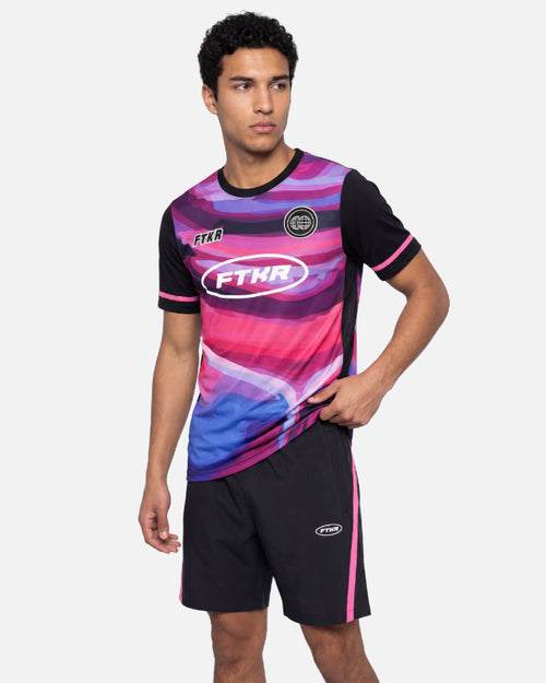 t-shirt ftkr zone - pink/black {Color} - Footkorner