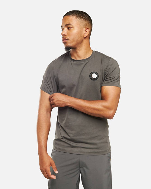 T-shirt Helvetica Ajaccio - Gris - Footkorner