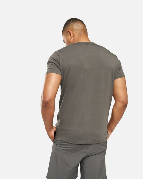 T-shirt Helvetica Ajaccio - Gris - Footkorner