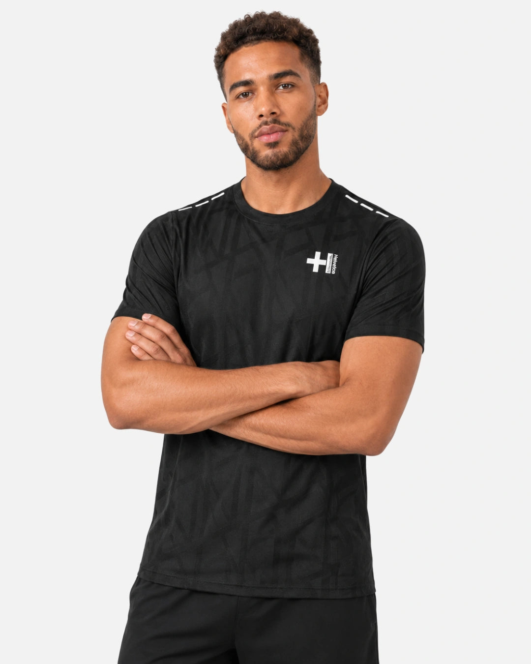 FootkornerT-Shirt Helvetica Bolt 12 - Noir/Blanc