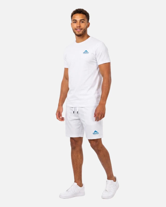 FootkornerT-shirt Helvetica Detroit - Blanc