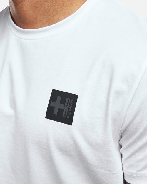 Camiseta Helvética Foster - Blanca - Footkorner