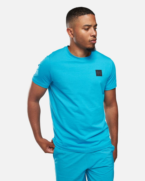 T-Shirt Helvetica Foster - Blau - Footkorner