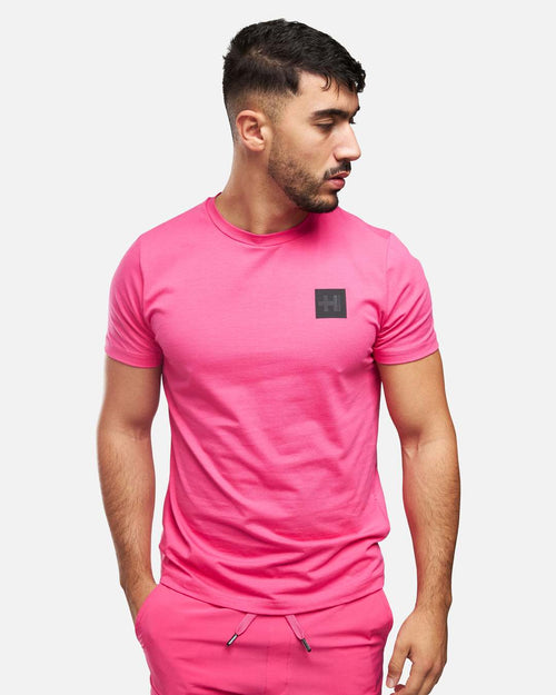 T-shirt Helvetica Foster - Rose - Footkorner