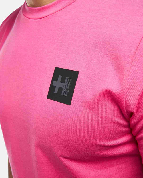 T-shirt Helvetica Foster - Rose - Footkorner