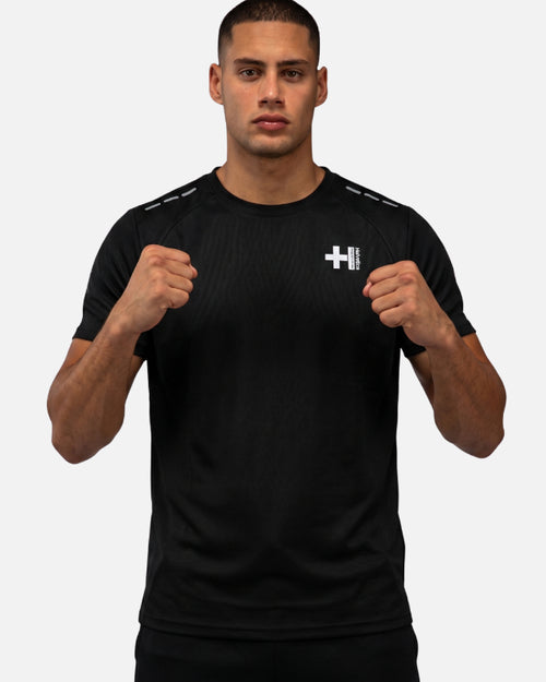 T-shirt Helvetica LEWIS 33 - Black - Footkorner