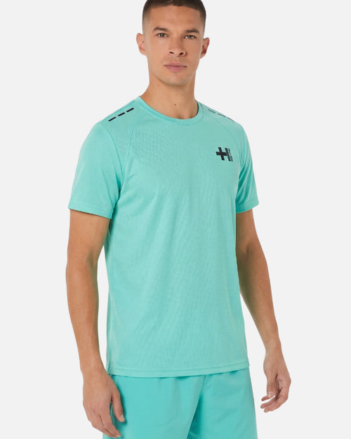 T-shirt Helvetica LEWIS 33 - Vert - Footkorner