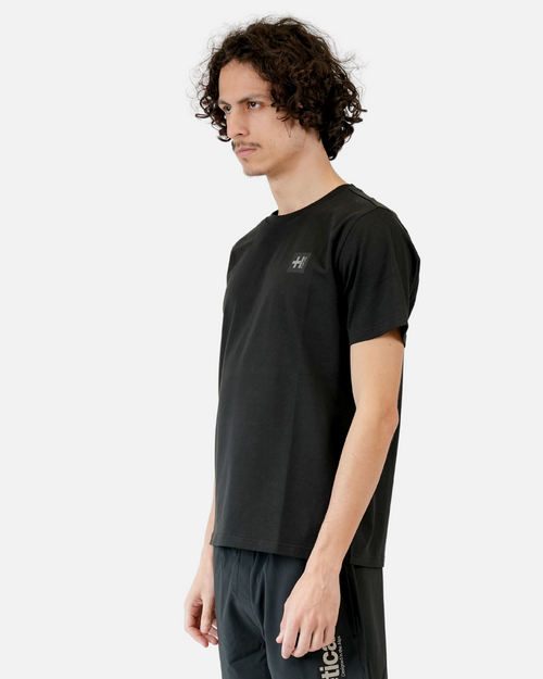 T-shirt Helvetica Quintana - Nero - Footkorner