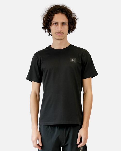 T-shirt Helvetica Quintana - Nero - Footkorner
