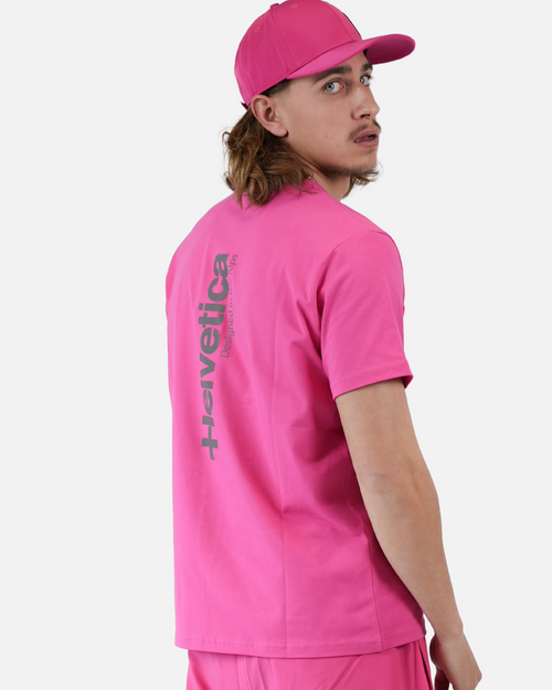 T-shirt Helvetica Quintana - Rosa - Footkorner