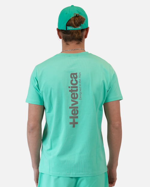 T-shirt Helvetica Quintana - Verde - Footkorner