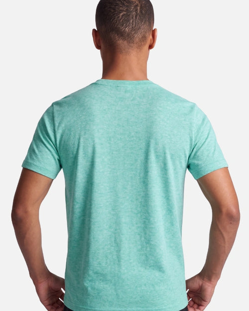 T-shirt Helvetica Usain 12 - Vert - Footkorner