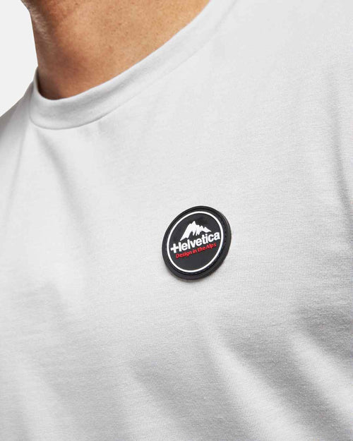 T-shirt Helvetica Williams - Gris - Footkorner