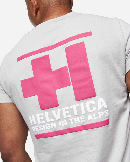 T-shirt Helvetica Williams - Gris - Footkorner