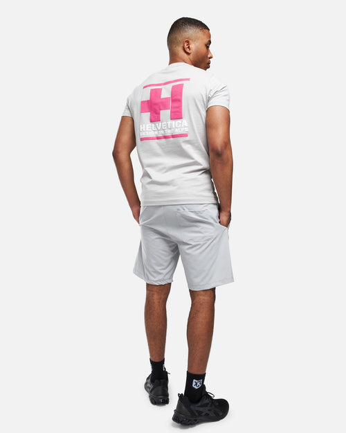 T-shirt Helvetica Williams - Gris - Footkorner