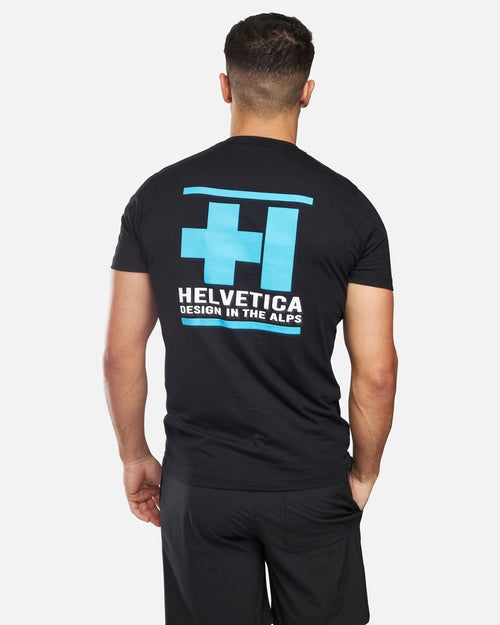 T-shirt Helvetica Williams - Noir - Footkorner