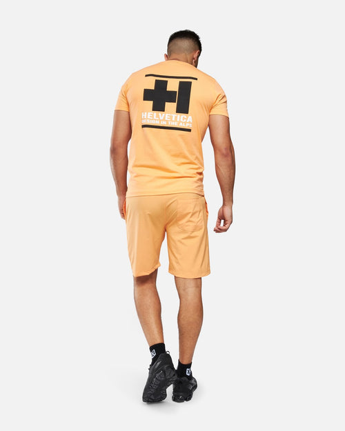 T-Shirt Helvetica Williams - Orange - Footkorner
