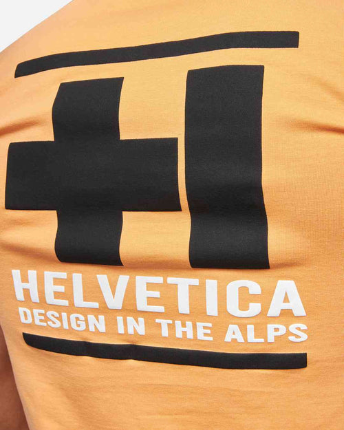 T-Shirt Helvetica Williams - Orange - Footkorner