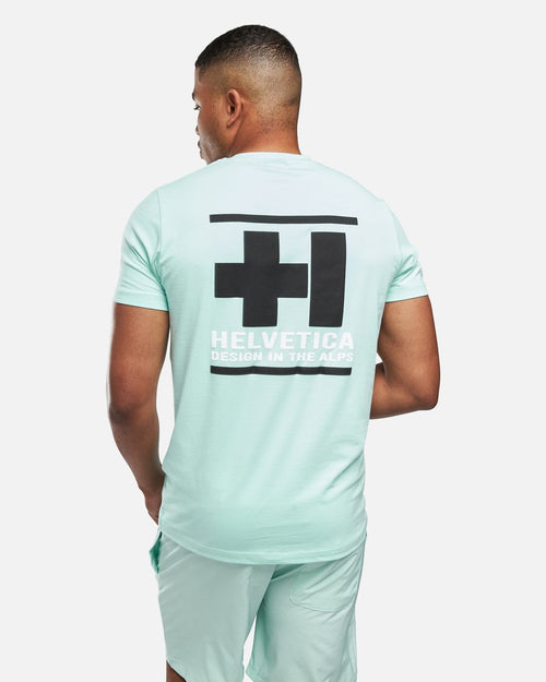 T-Shirt Helvetica Williams - Grün - Footkorner