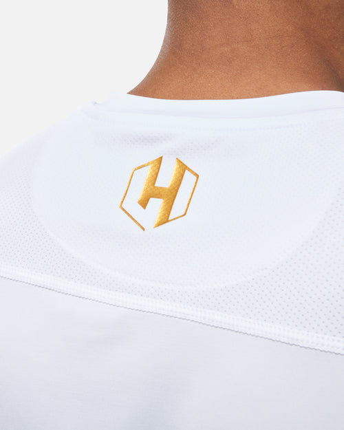T-shirt FK x Venum Hexagone MMA - Blanc/Doré - Footkorner