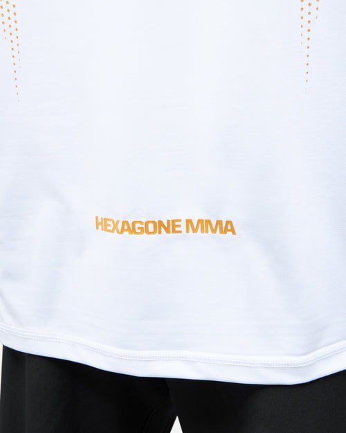 T-shirt FK x Venum Hexagone MMA - Blanc/Doré - Footkorner
