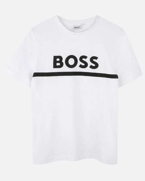 Hugo Boss Junior T-shirt - White - Footkorner