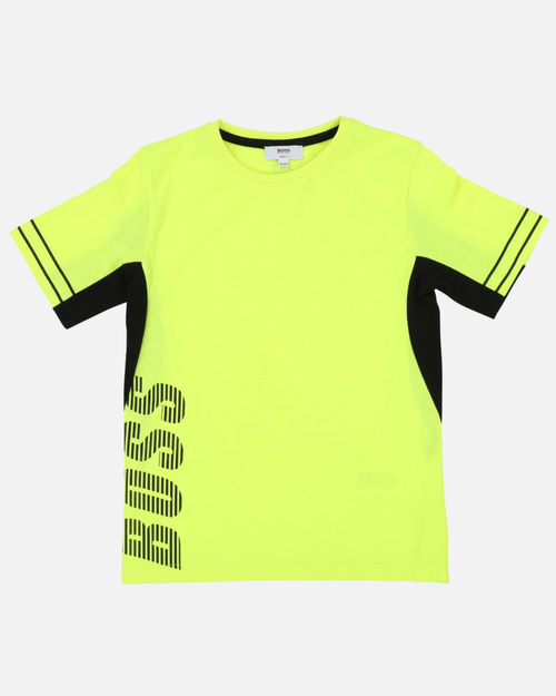 T-Shirt Hugo Boss Junior  - Jaune - Footkorner