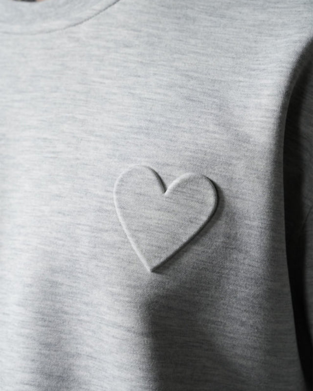 FootkornerT-shirt Cœur - Gris
