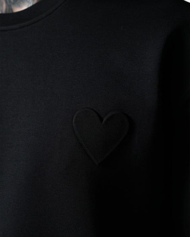 FootkornerT-shirt Cœur  - Noir