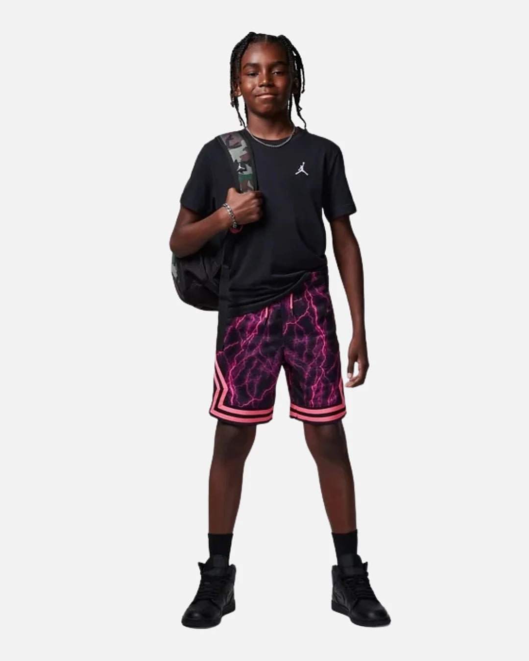 FootkornerT-Shirt Jumpman Air Jordan Junior - Noir