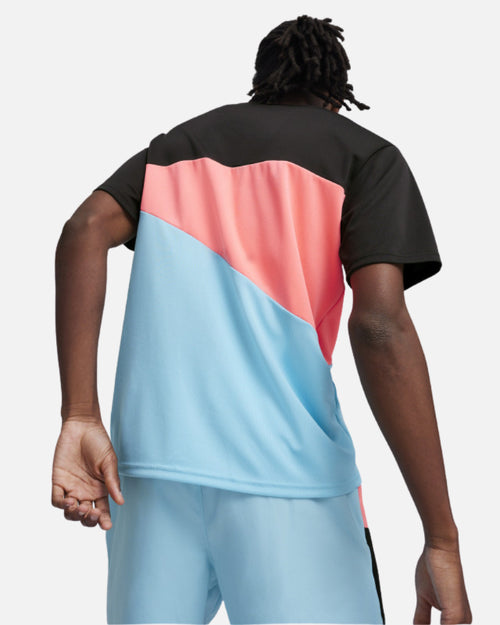 T-Shirt Manchester City - Schwarz/Rosa/Blau - Footkorner