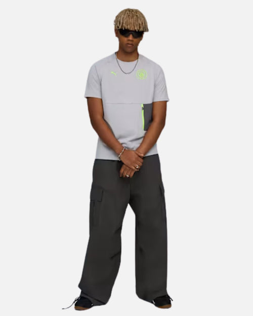 Manchester City 2025/2026 Pocket T-Shirt - Grey/Yellow - Footkorner