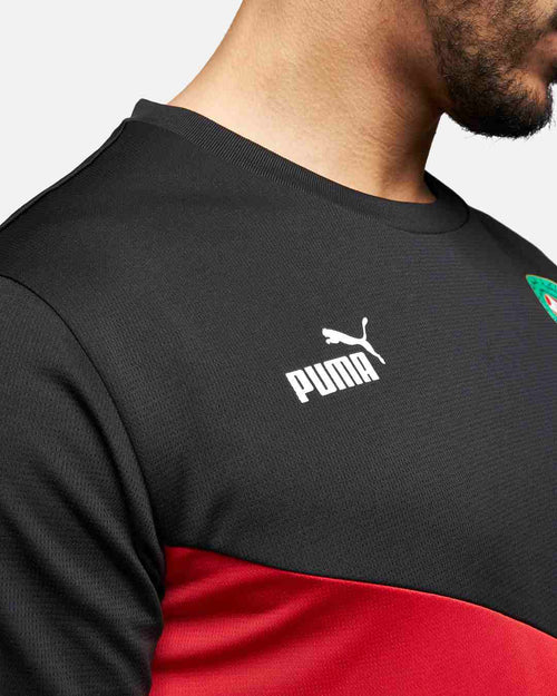 Morocco 2024 T-shirt - Black/Red/Green - Footkorner