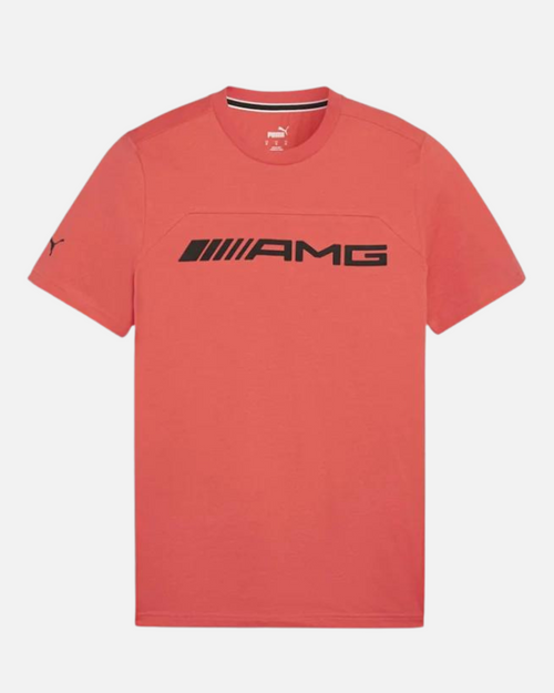 T-Shirt Mercedes-AMG Motorsport - Rouge/Noir - Footkorner
