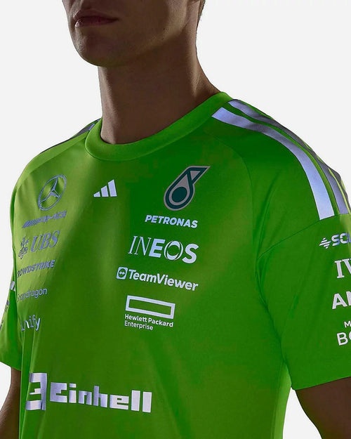 Camiseta Adidas Mercedes AMG Petronas Fórmula 1 Setup - Verde - Footkorner