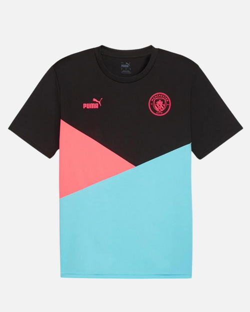 Maglietta del Manchester City - Nero/Rosa/Blu - Footkorner