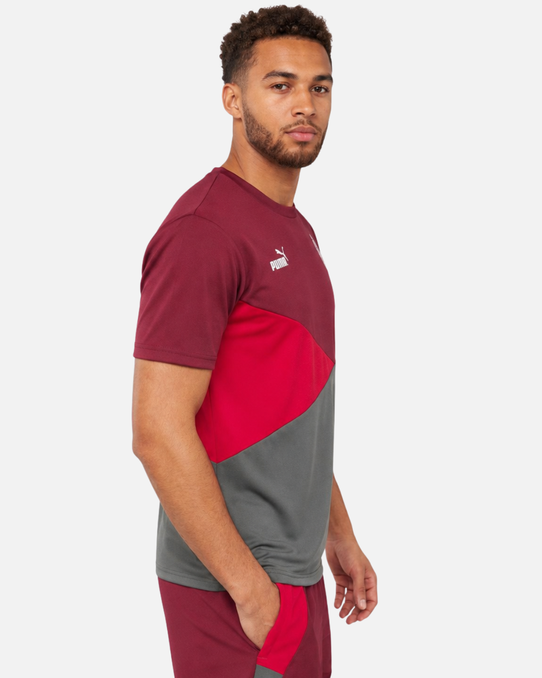 FootkornerT-shirt Milan AC - Rouge/Gris