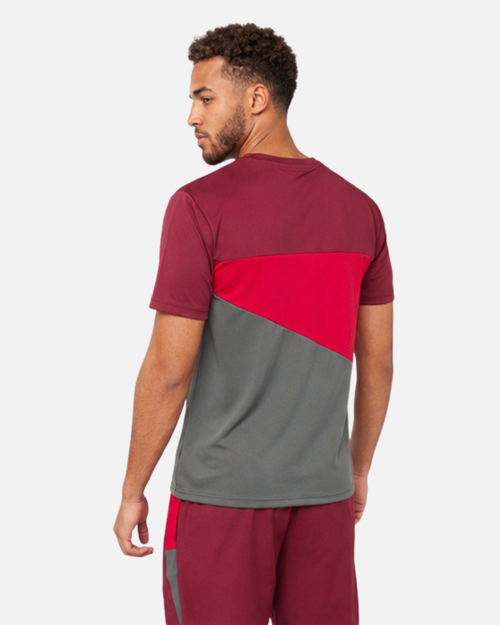 T-shirt Milan AC - Rouge/Gris - Footkorner