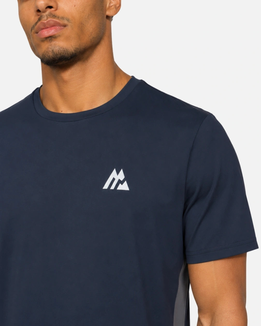 FootkornerMontirex Strive T-Shirt – Blau/Grau/Weiß