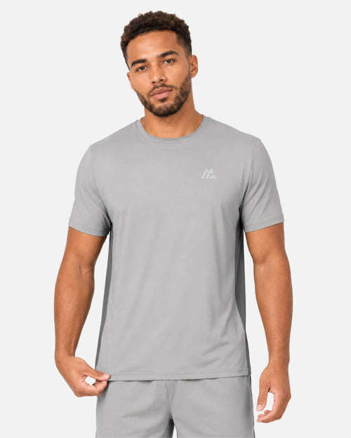 T-Shirt Montirex Strive - Gris/Blanc - Footkorner