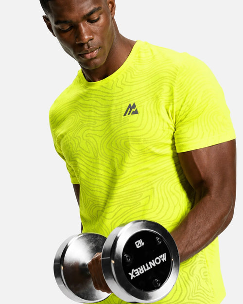 T-Shirt Montirex Tide - Jaune - Footkorner