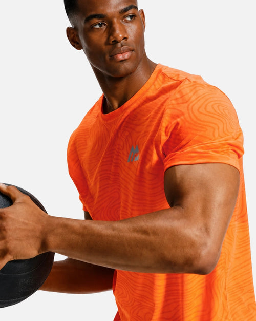 T-Shirt Montirex Tide - Orange - Footkorner