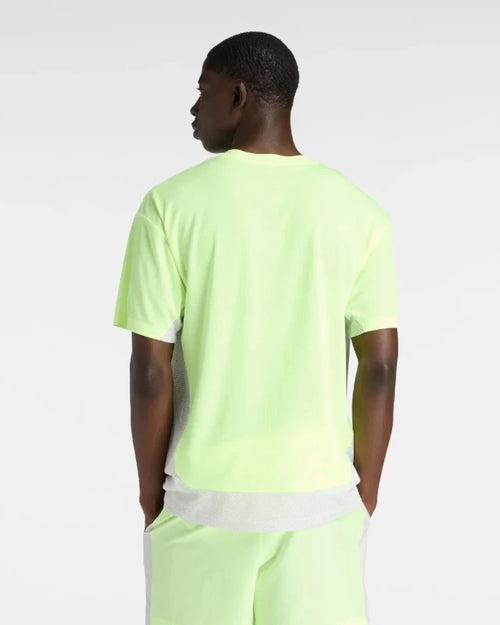 T-Shirt New Balance Fast Days - Jaune - Footkorner