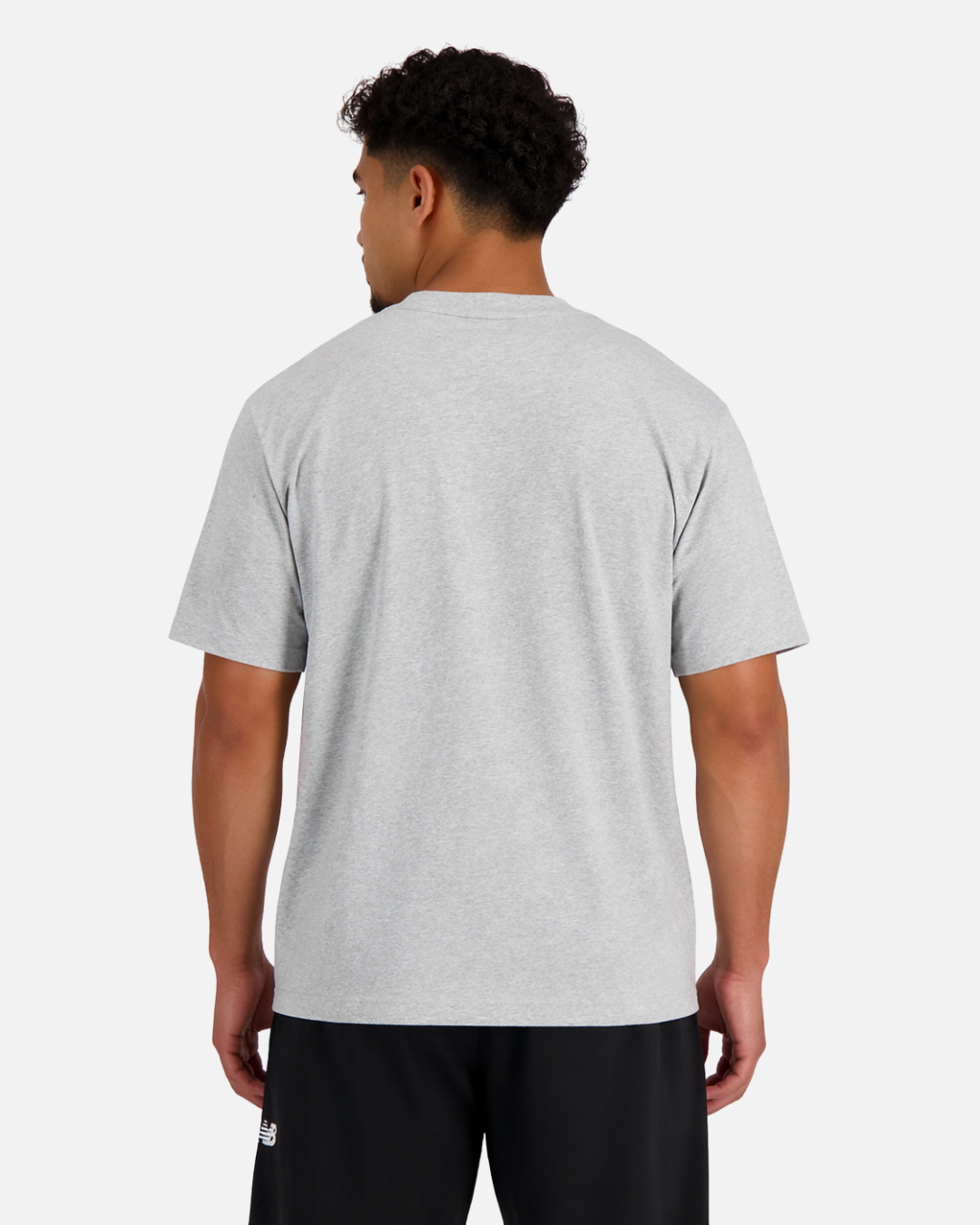 FootkornerT-shirt New Balance Sport Essentials Cotton - Gris