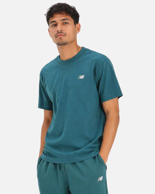 New Balance Sport Essentials Cotton T-shirt - Green - Footkorner