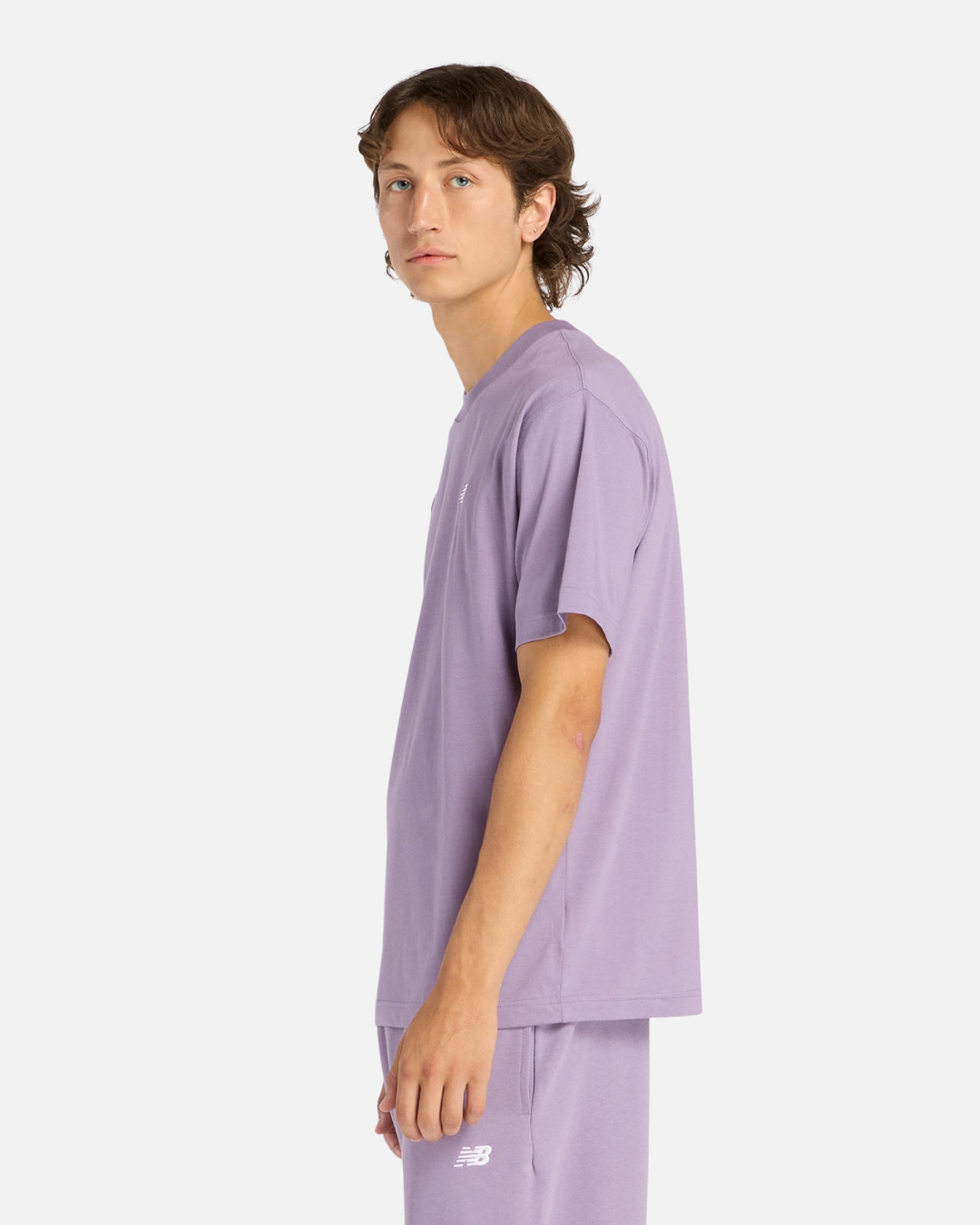 FootkornerCamiseta New Balance Sport Essentials Cotton - Violeta