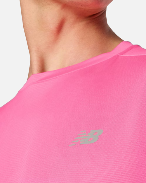 T-Shirt New Balance Sport Essentials - Rose - Footkorner